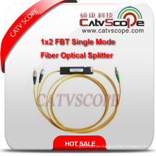 High Quality 1X2 Fbt Single Mode Fiber Optical Splitter